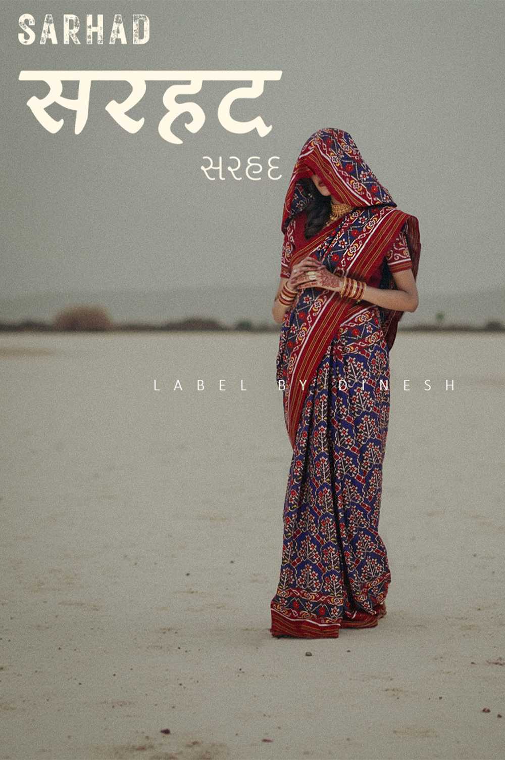 Natural Dye Tri Phool Design Double Ikkat Patola Saree_1