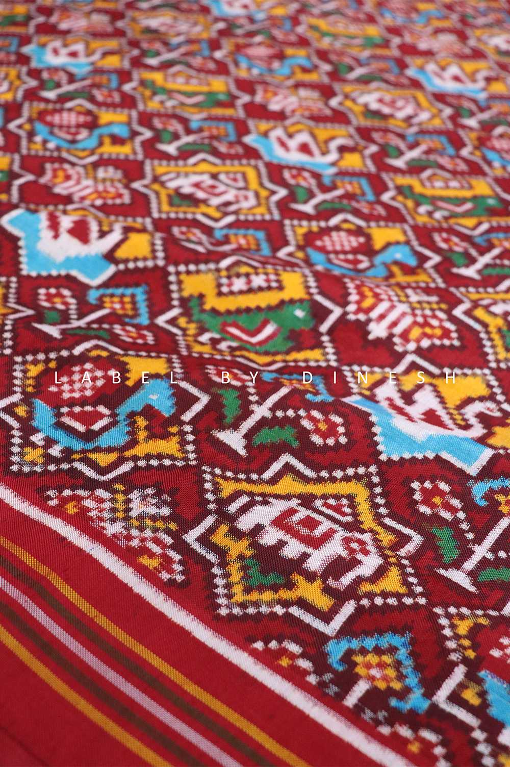 Red Figures 9 Patola Saree_1